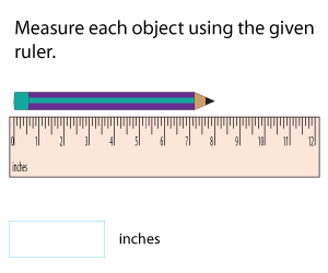Measuring Length in Inches Using a Ruler