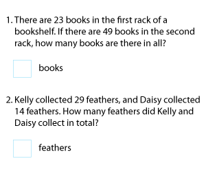 Add 2-Digit Numbers | Word Problems
