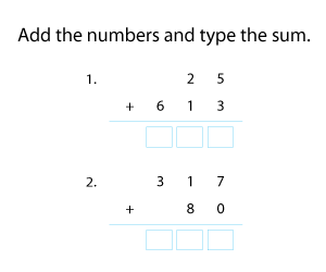 Adding 3-Digit and 2-Digit Numbers | No Regrouping