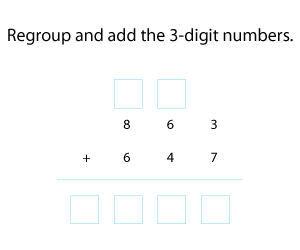 Three-Digit Addition with Regrouping