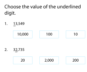 Determining Value of Underlined Digits in 5-Digit Numbers