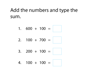 Add Tens and Hundreds to Multiples of 100
