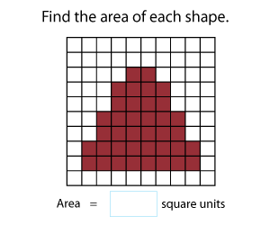 Measuring Area by Counting Unit Squares