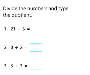 Dividing Numbers by 2 or 3