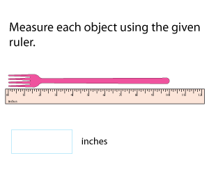Measuring Length Using Rulers | Inches