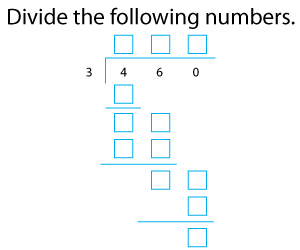 2 or 3-Digit by 1-Digit Division