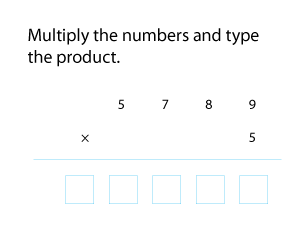 Multiplying 3 or 4-Digit Numbers by 1-Digit Numbers