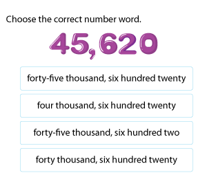 Writing Number Words | 5-Digit Numbers