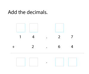 Adding Decimals | Two Decimal Places