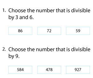 Divisibility Rules for 3, 6, and 9