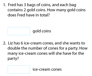 Multiply Using 2, 3, 4, and 5 Tables | Word Problems