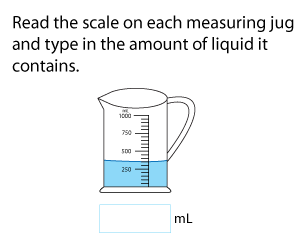 Reading Measuring Jugs