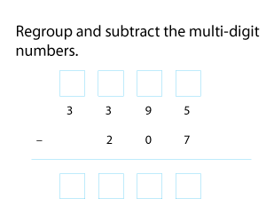 Subtracting Multi-Digit Numbers