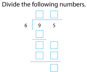 2-Digit by 1-Digit Division
