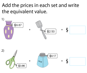 Adding Money