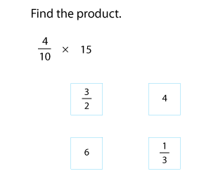 Multiply Fractions by Whole Numbers