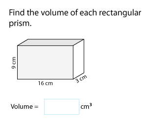 Volume of Rectangular Prisms in Metric Units