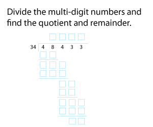 Dividing Multi-Digit Numbers