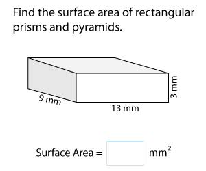 Surface Area of Rectangular Prisms and Pyramids | Metric
