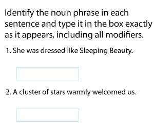 Spotting Noun Phrases