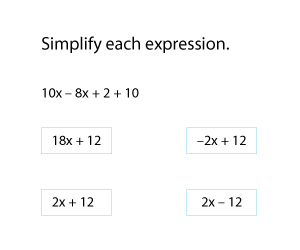 Simplifying Linear Expressions
