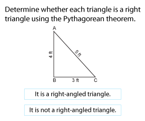 Converse of the Pythagorean Theorem | Customary Units