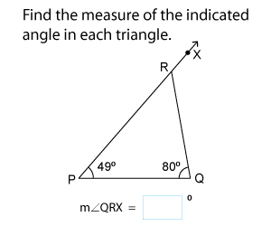 Exterior Angle Theorem | Triangles