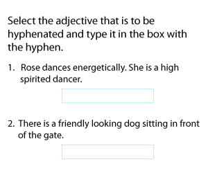 Recognizing Hyphenated Adjectives