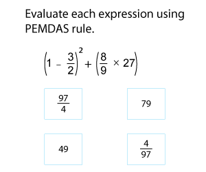 Evaluating Expressions Using PEMDAS