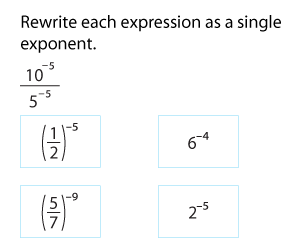 Laws of Exponents | Power of a Quotient Rule