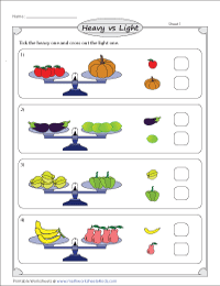 Balancing Scale: Vegetables and Fruits