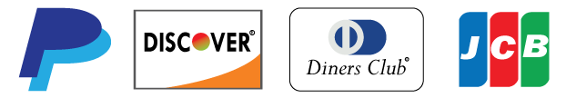 Paypal / Discover / Diners Club / JCB