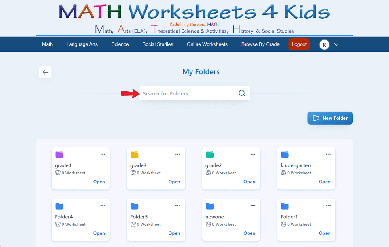 Type the Worksheet Name