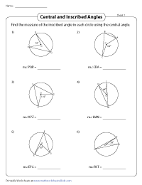 Finding the Inscribed Angle