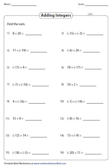 adding-and-subtracting-3-integers-worksheet