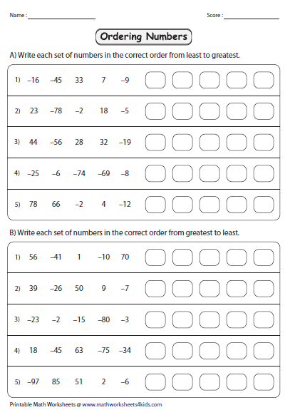math-negative-numbers-worksheets