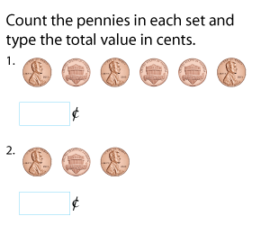 Counting Coins | Pennies
