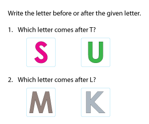 Letters Before and After