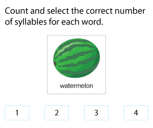 How Many Syllables?
