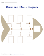 Cause and Effect Diagram | Template