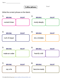 Correcting Common Collocation Errors