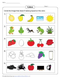 Circling the Odd Color Out