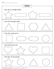 Coloring Shapes