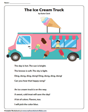 The Ice Cream Truck | Poem