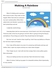 Making a Rainbow | Fiction
