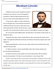 Abraham Lincoln | Non-fiction