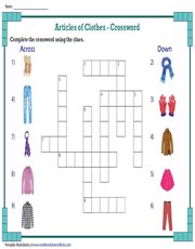 Clothes | Crossword