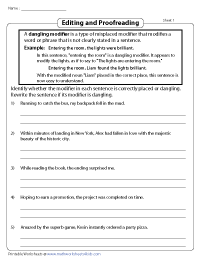 Dangling Modifiers | More Practice