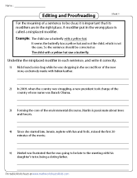 Misplaced Modifiers | More Practice