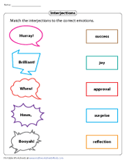 Connecting Interjections and Their Meanings